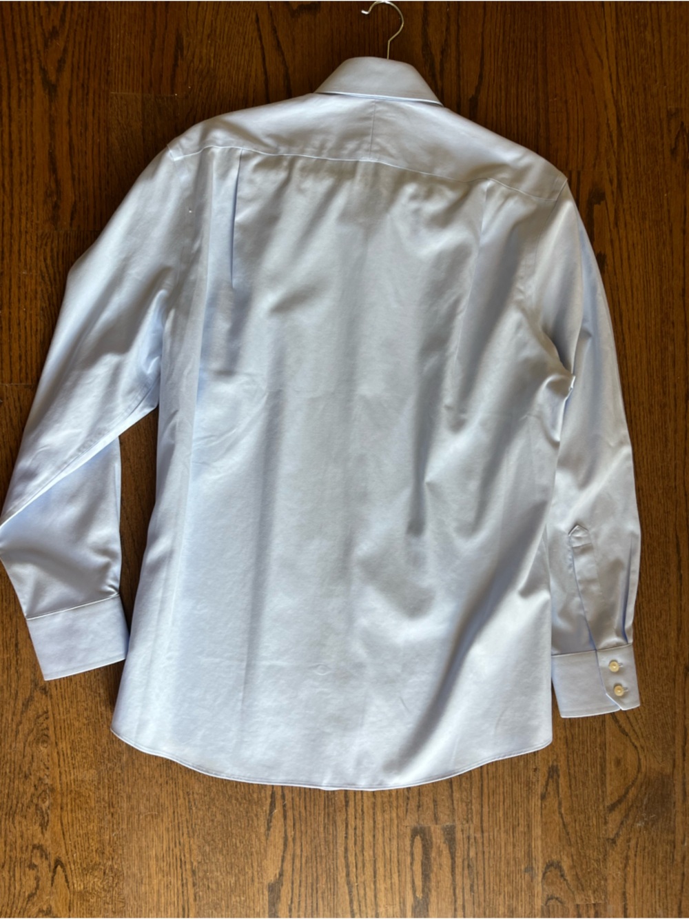 Charles Tyrwhitt 15.5 / 39 (Slim) Pale Blue Non-Iron Dress Shirt - Picture 3 of 4